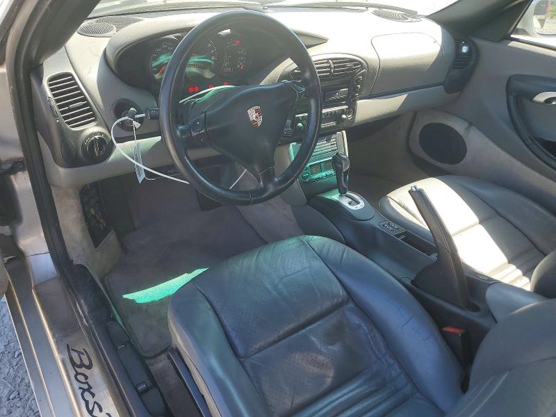 2002 Porsche Boxster VIN WP0CA29842U621011 COPART salvage auction — REAR END, NC - DEALER ONLY CLEAN TITLE, sold $2,350 on 2026-07-22 (photo 8)