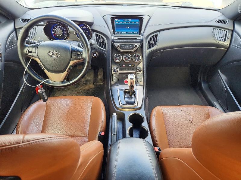 2013 Hyundai Genesis VIN KMHHU6KJ3DU106663 COPART salvage auction — FRONT END, Il - Salvage Certificate, sold $250 on 2026-07-28 (photo 8)