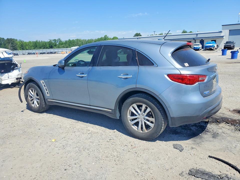 2017 Infiniti Qx70 VIN JN8CS1MW1HM415073 COPART salvage auction — FRONT END, Nc - Salvage Certificate Of Title, sold $3,050 on 2026-07-27 (photo 2)