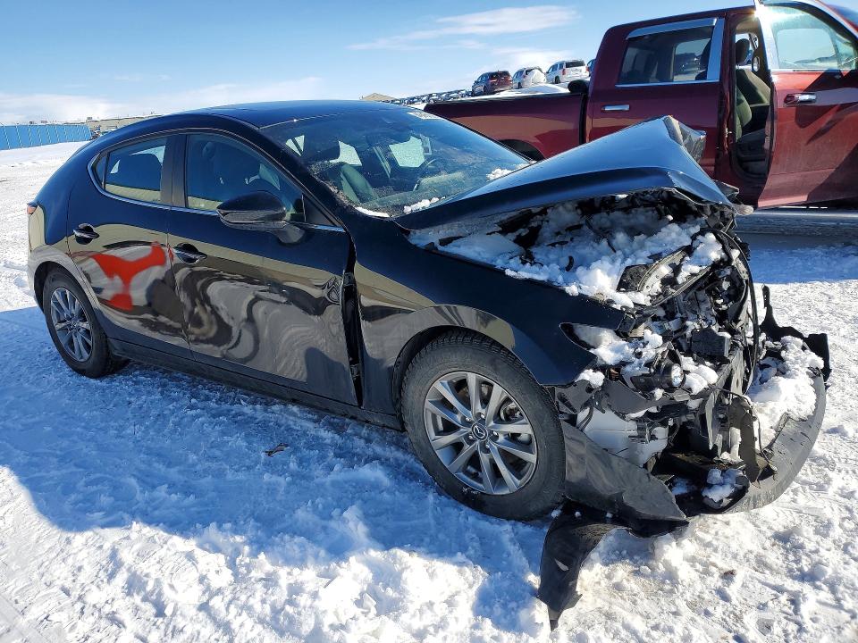 2023 Mazda 3 VIN JM1BPBLM2P1609576 COPART salvage auction — FRONT END, Ab - Bos - Salvage, sold $1,150 on 2026-07-14 (photo 4)