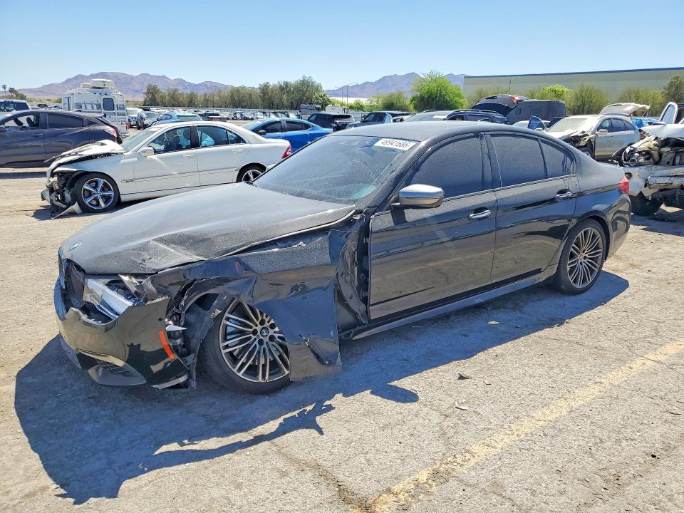 2018 BMW M5 VIN WBAJB9C53JB035595 — COPART salvage auction photo