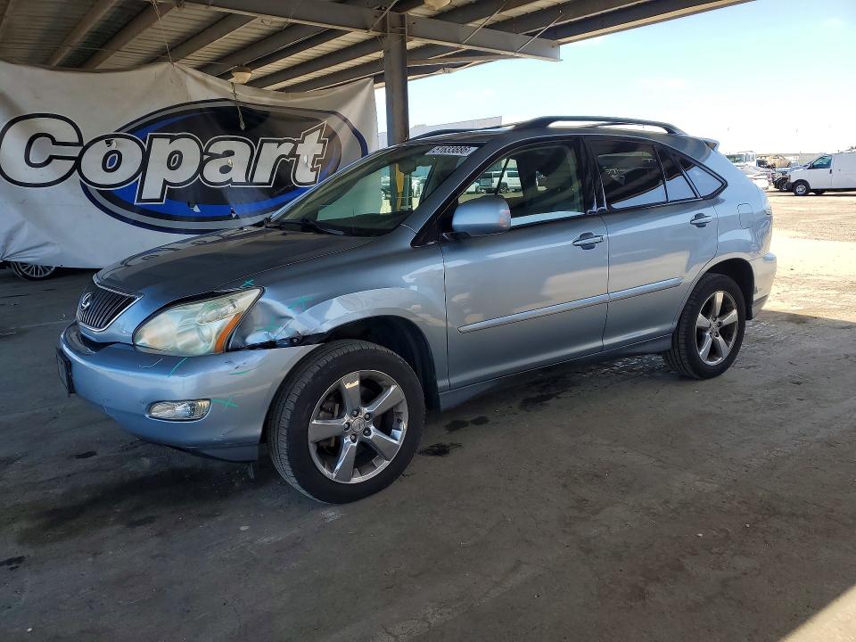 2005 Lexus Rx 330 VIN JTJHA31U650084316 COPART salvage auction — FRONT END, Ca - Salvage Certificate, sold $1,600 on 2026-07-02 (photo 1)
