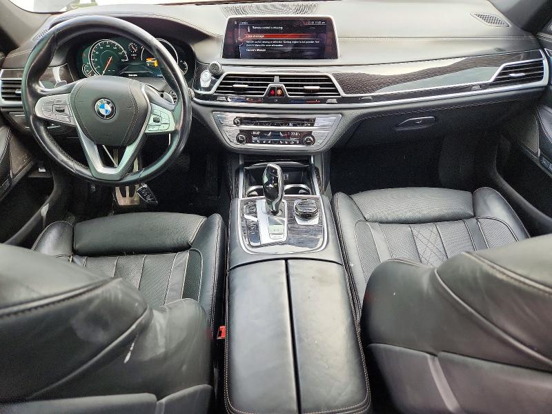 2016 BMW 7er VIN WBA7F2C56GGE12389 COPART salvage auction — WATER/FLOOD, Mi - Cert Of Title-Flood Vehicle, sold $5,700 on 2026-07-02 (photo 8)