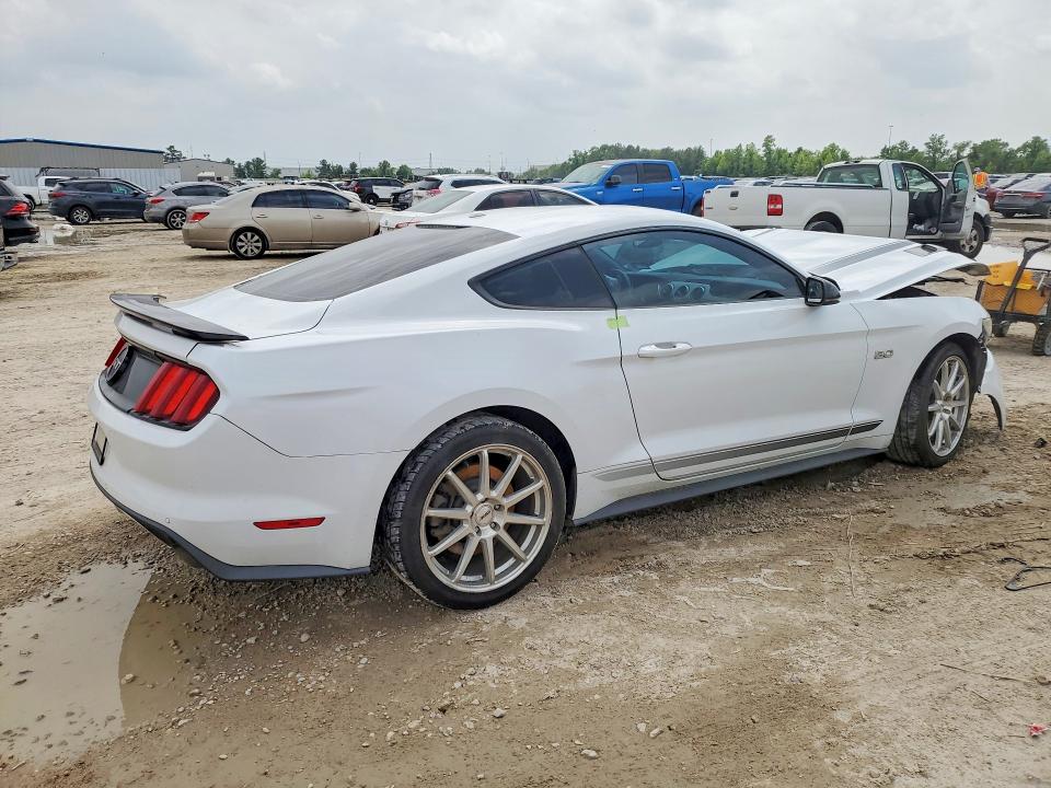 2016 Ford Mustang VIN 1FA6P8CF3G5298955 COPART salvage auction — FRONT END, TX - SALVAGE VEHICLE TITLE, sold $2,150 on 2026-07-10 (photo 3)