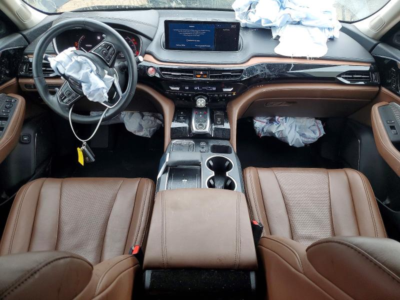2024 Acura Mdx VIN 5J8YE1H41RL023656 COPART salvage auction — FRONT END, Il - Salvage Certificate, sold $9,100 on 2026-07-02 (photo 8)
