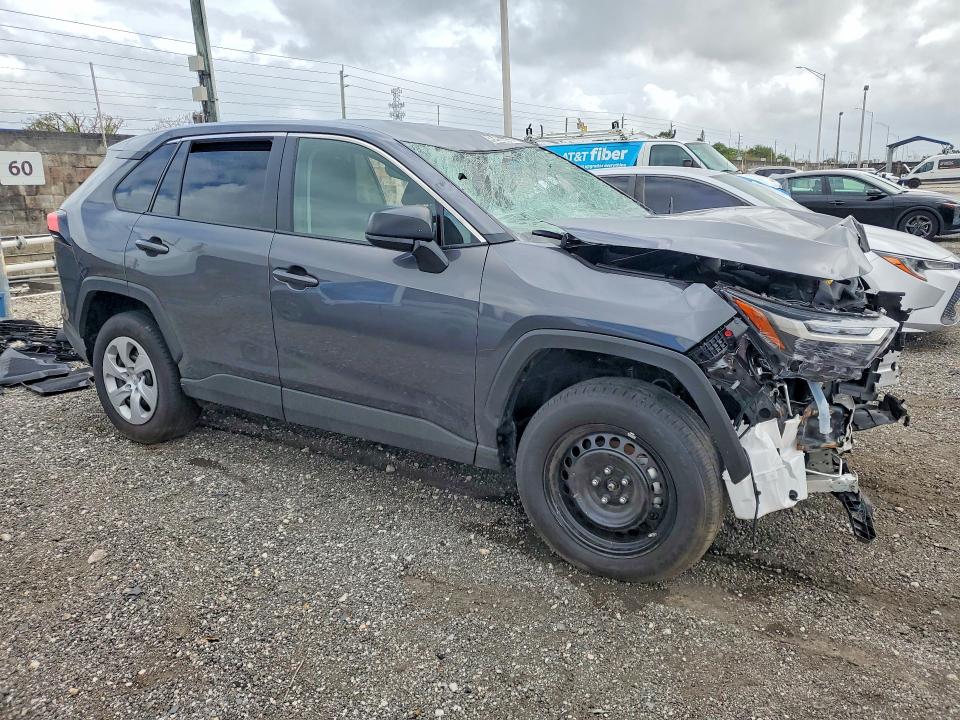 2025 Toyota Rav4 VIN 2T3H1RFVXSC352056 COPART salvage auction — FRONT END, Fl - Certificate Of Title, sold $7,000 on 2026-07-09 (photo 4)