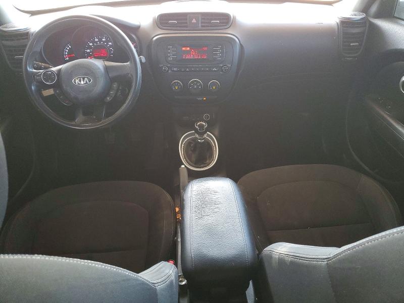 2014 Kia Soul VIN KNDJN2A2XE7737304 COPART salvage auction — REAR END, Salvage Title, sold $1,500 on 2026-07-30 (photo 8)