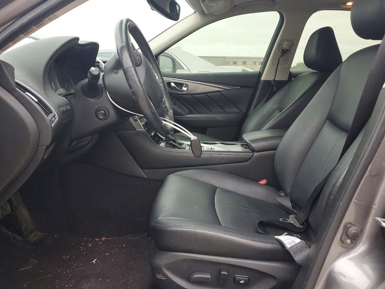 2016 Infiniti Q50 VIN JN1EV7AP7GM305528 COPART salvage auction — Rear End, TX - SALVAGE VEHICLE TITLE, sold $4,050 on 2026-07-02 (photo 7)