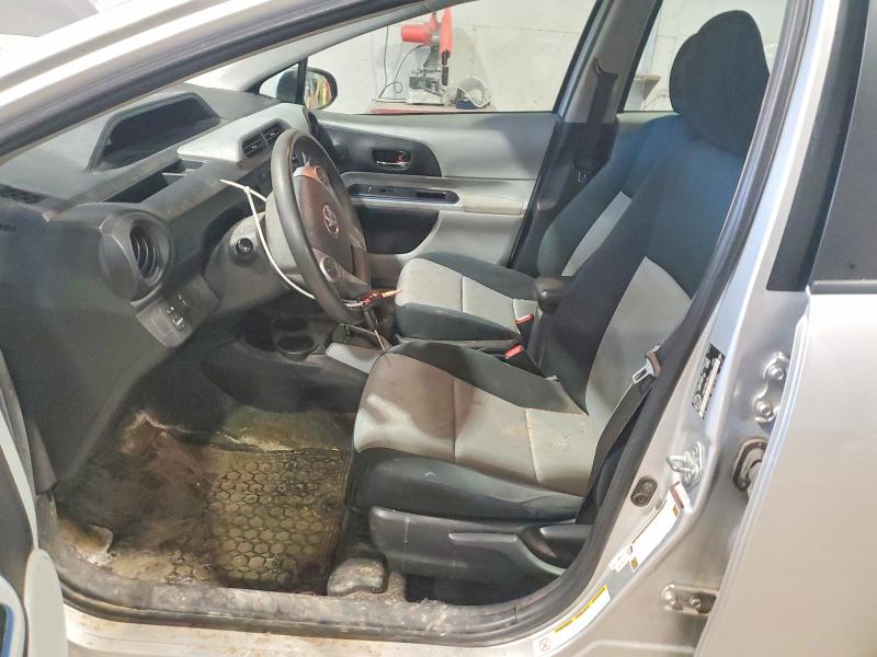 2012 Toyota VIN JTDKDTB36C1000928 COPART salvage auction — SIDE, NS - SALVAGE TITLE, sold $275 on 2026-07-23 (photo 7)