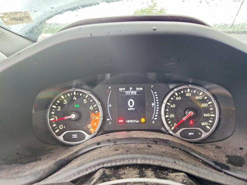 2018 Jeep Renegade VIN ZACCJBBB8JPJ04572 COPART salvage auction — FRONT END, Il - Salvage Certificate, sold $850 on 2026-07-13 (photo 9)