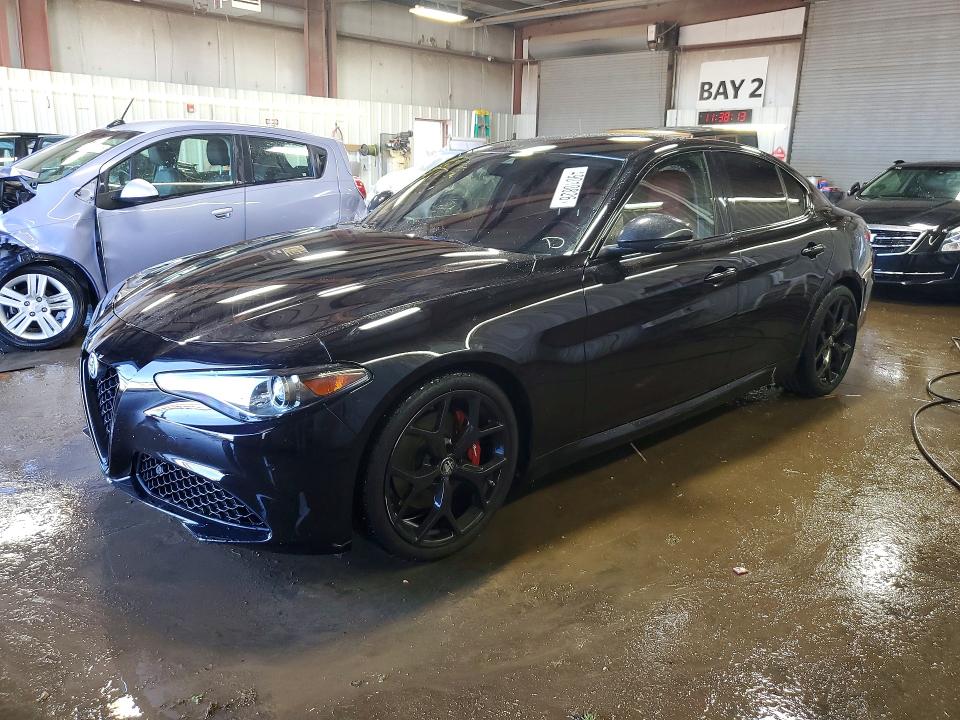 2020 Alfa romeo Giulia VIN ZARFAMAN9L7636572 — COPART salvage auction photo