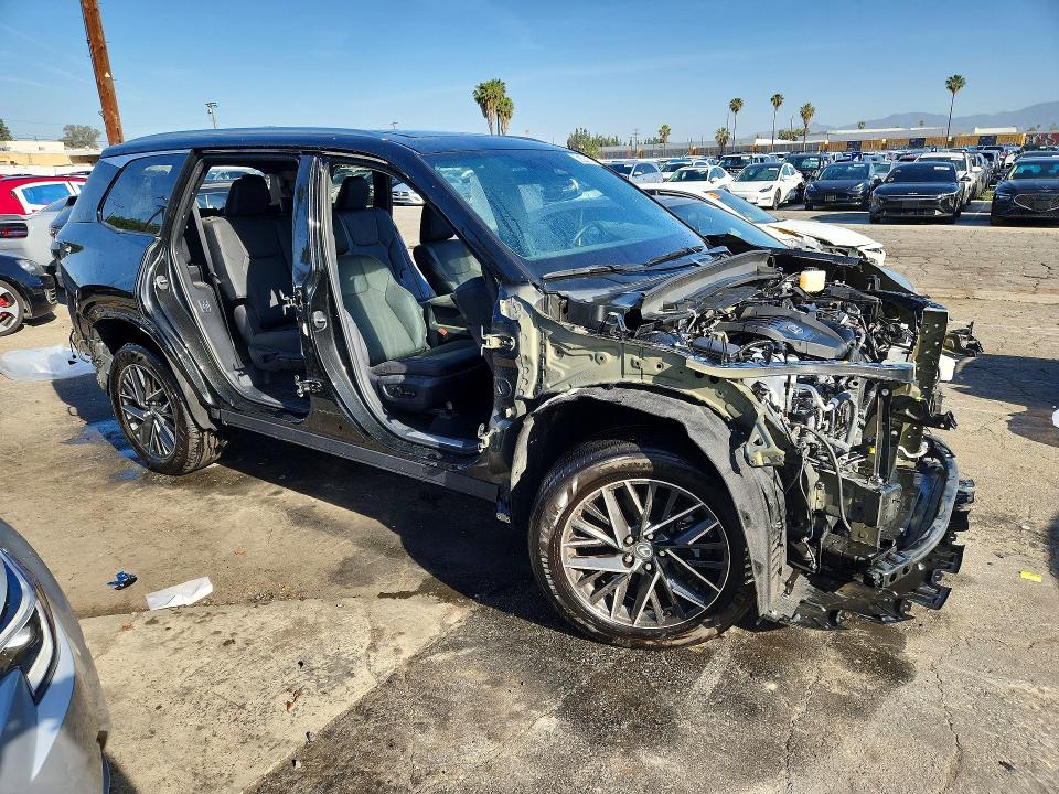2025 Lexus Tx VIN 5TDAAAB66SS023193 COPART salvage auction — Stripped, CA - CERTIFICATE OF TITLE, sold $15,100 on 2026-04-28 (photo 4)