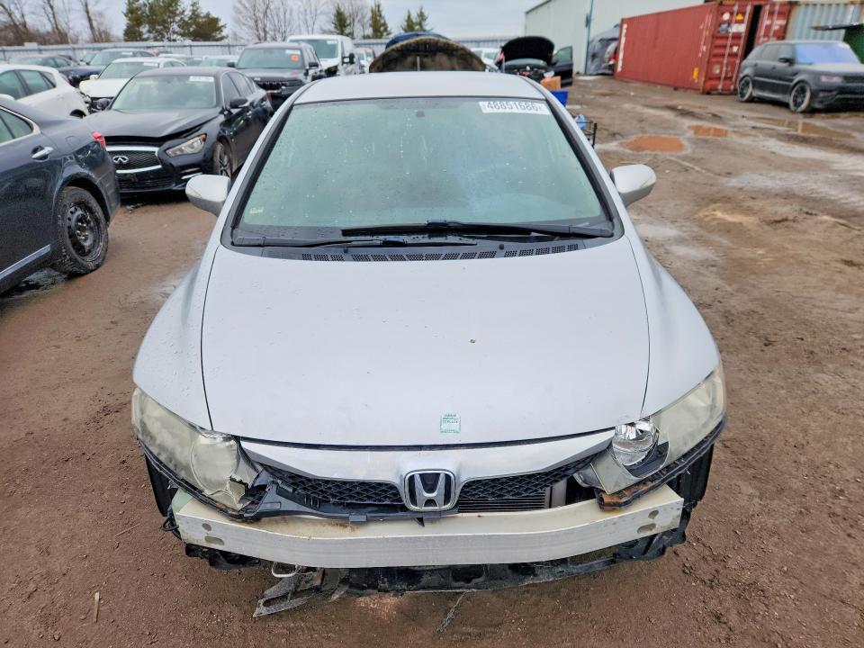 2009 Honda Civic hybrid VIN JHMFA36289S801194 COPART salvage auction — FRONT END, ON - PERMIT NO BRAND - UNFIT, sold $325 on 2026-07-16 (photo 5)