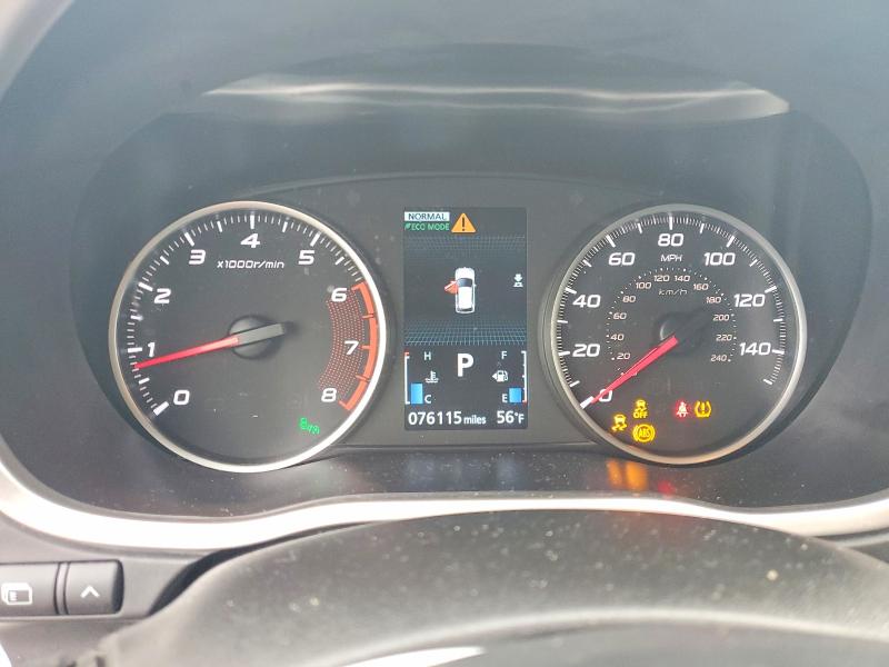 2023 Mitsubishi ECLIPSE VIN JA4ATWAA5PZ021299 COPART salvage auction — HAIL, OH - CERT OF TITLE-SALVAGE, sold $7,900 on 2026-07-09 (photo 9)