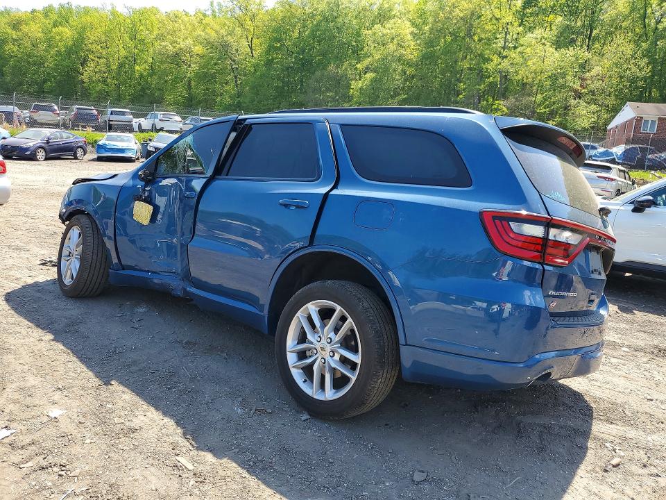 2024 Dodge Durango VIN 1C4RDJDG0RC119199 COPART salvage auction — FRONT END, Md - Cert Of Salvage > 75% Damage, sold $625 on 2026-07-23 (photo 2)
