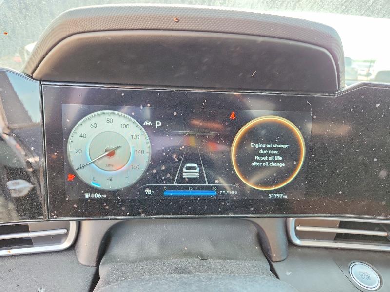 2023 Hyundai Elantra VIN KMHLS4AG0PU405736 COPART salvage auction — FRONT END, Ms - Cert Of Title-Salvaged, sold $4,100 on 2026-07-14 (photo 9)
