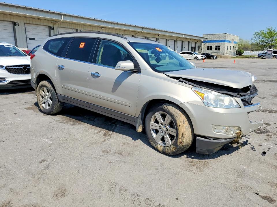 2011 Chevrolet Traverse VIN 1GNKRJED2BJ411209 COPART salvage auction — FRONT END, KY - CERT OF TITLE-SALVAGE, sold $325 on 2026-07-02 (photo 4)
