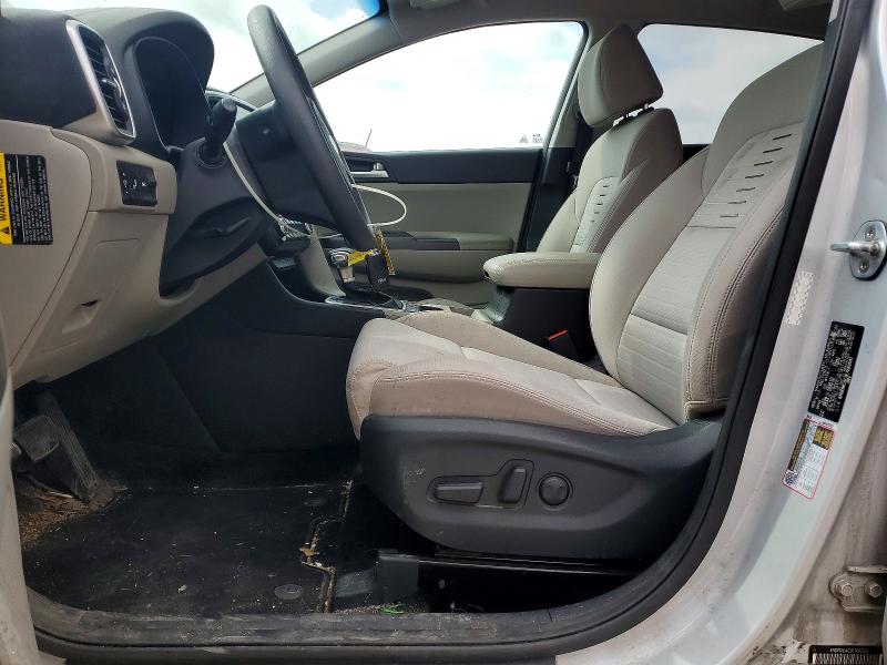 2020 Kia Sportage VIN KNDPMCAC9L7682692 COPART salvage auction — FRONT END, Ks - Cert Of Title-Salvage, sold $3,700 on 2026-07-09 (photo 7)