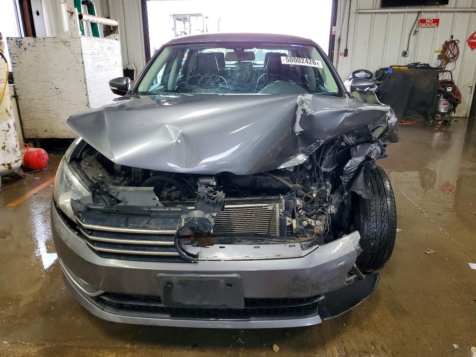 2015 Volkswagen Passat VIN 1VWAS7A39FC108217 COPART salvage auction — FRONT END, Il - Salvage Certificate, sold $450 on 2026-07-02 (photo 5)