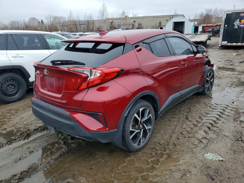 2018 Toyota C-hr VIN NMTKHMBX6JR065158 COPART salvage auction — FRONT END, ON - PERMIT SALVAGE, sold $5,700 on 2026-07-14 (photo 3)