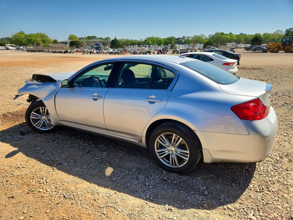 2010 Infiniti G VIN JN1CV6AR8AM459708 COPART salvage auction — FRONT END, Al - Cert Of Title-Salvage Title, sold $200 on 2026-07-15 (photo 2)