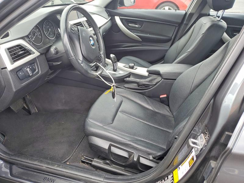 2014 BMW 3er VIN WBA3C3G58ENS71130 COPART salvage auction — REAR END, Ca - Salvage Certificate, sold $1,500 on 2026-07-08 (photo 7)