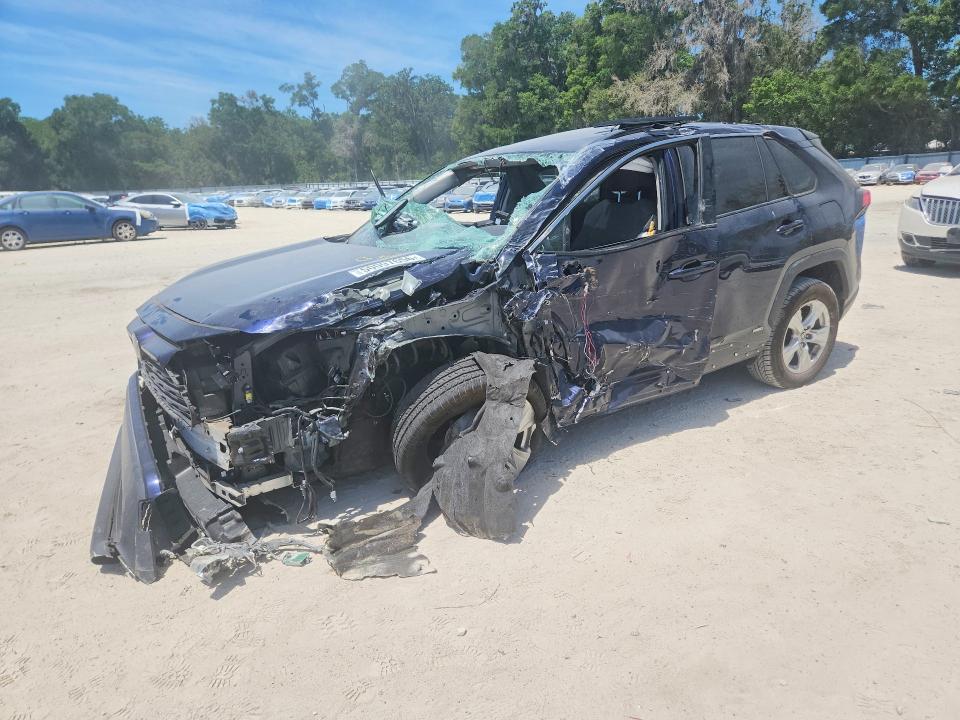 2020 Toyota Rav 4 VIN JTMRWRFV2LD067077 COPART salvage auction — ROLLOVER, Fl - Certificate Of Destruction, sold $3,450 on 2026-07-06 (photo 1)