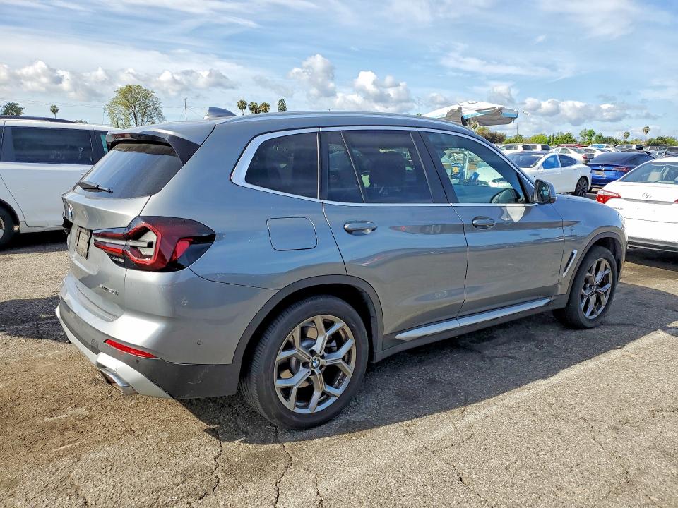 2024 BMW X3 VIN 5UX43DP0XR9V86252 COPART salvage auction — REAR END, CA, sold $12,600 on 2026-07-28 (photo 3)