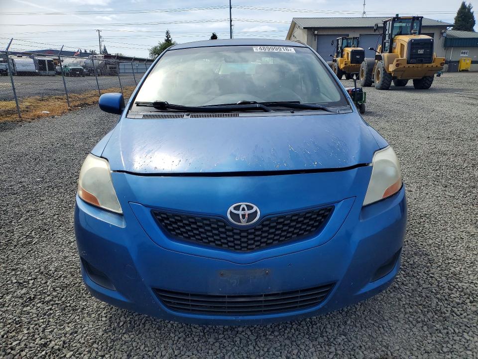 2010 Toyota Yaris VIN JTDBT4K36A4064150 COPART salvage auction — REAR END, Or - Salvage Title Certificate, sold $200 on 2026-07-07 (photo 5)