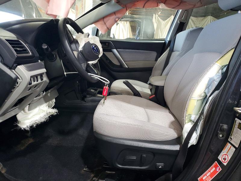 2018 Subaru Forester VIN JF2SJAGC7JH525573 COPART salvage auction — FRONT END, Tn - Salvage Certificate, sold $150 on 2026-07-28 (photo 7)