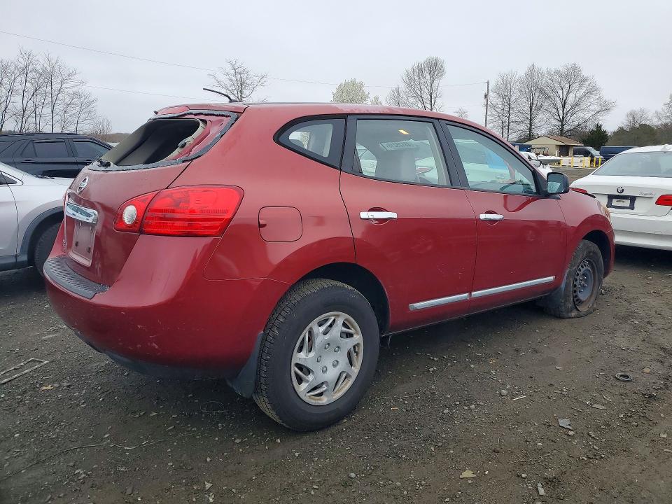 2015 Nissan Rogue VIN JN8AS5MT1FW152802 COPART salvage auction — VANDALISM, Nj - Cert Of Title-Salvage, sold $375 on 2026-07-27 (photo 3)