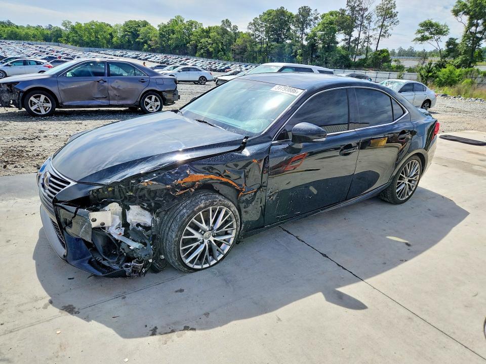 2016 Lexus Is VIN JTHCM1D25G5003541 COPART salvage auction — FRONT END, Ga - Cert Of Title-Salvage, sold $3,200 on 2026-07-09 (photo 1)