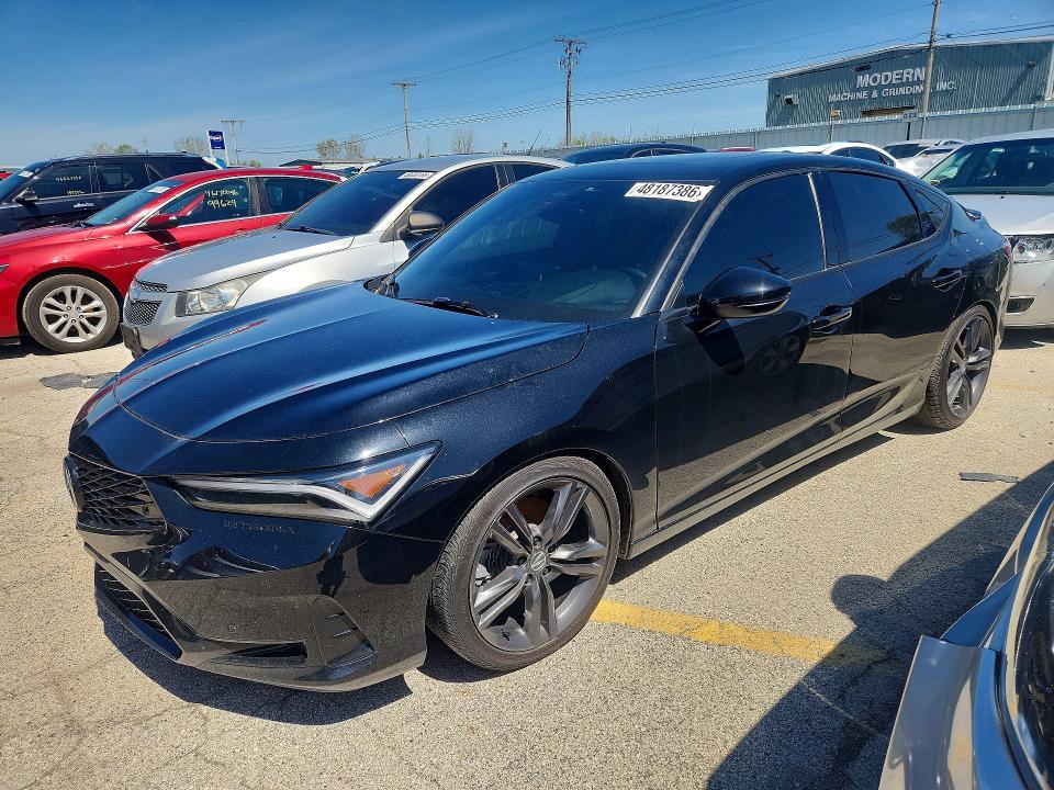 2025 Acura Integra VIN 19UDE4G70SA009096 COPART salvage auction — WATER/FLOOD, IN - CERT OF TITLE-SALVAGE FLOOD, sold $550 on 2026-08-03 (photo 1)