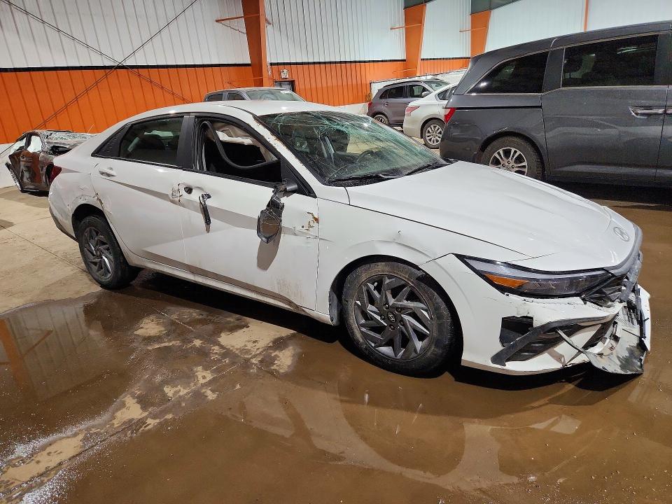 2024 Hyundai Elantra VIN KMHLM4DG7RU727170 COPART salvage auction — FRONT END, Ab - Bos - Nonrepairable, sold $525 on 2026-07-21 (photo 4)