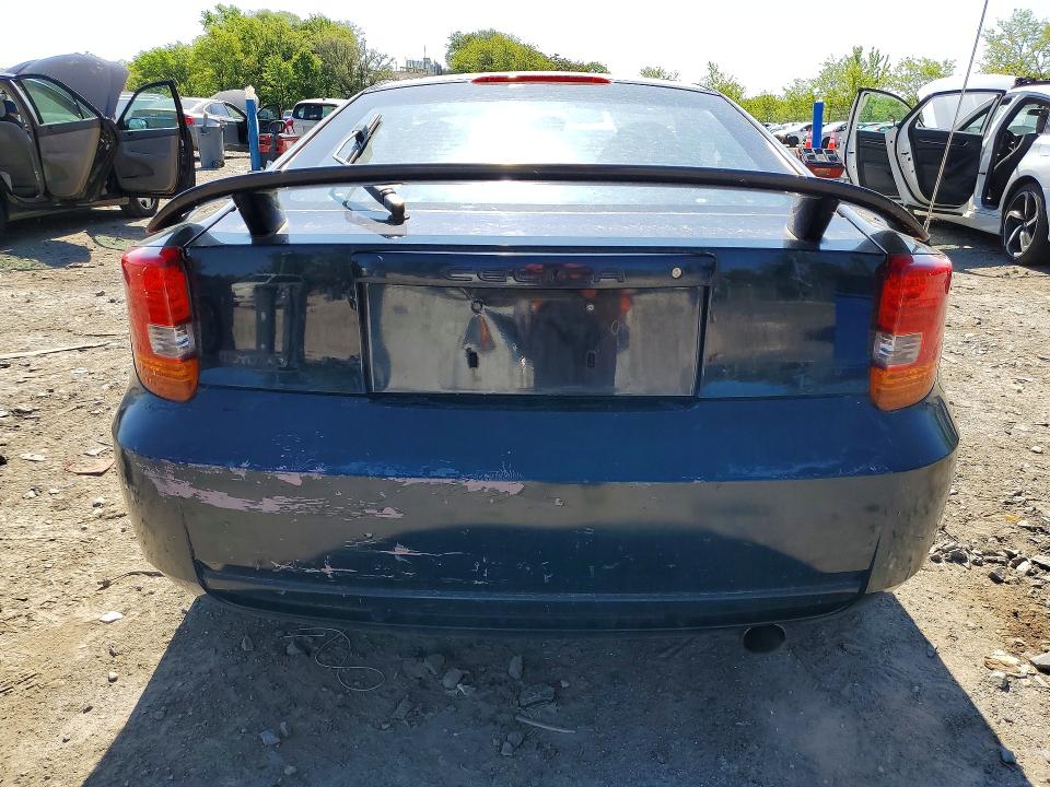 2001 Toyota Celica VIN JTDDR32T310071596 COPART salvage auction — FRONT END, Md - Cert Of Salvage > 75% Damage, sold $400 on 2026-07-28 (photo 6)