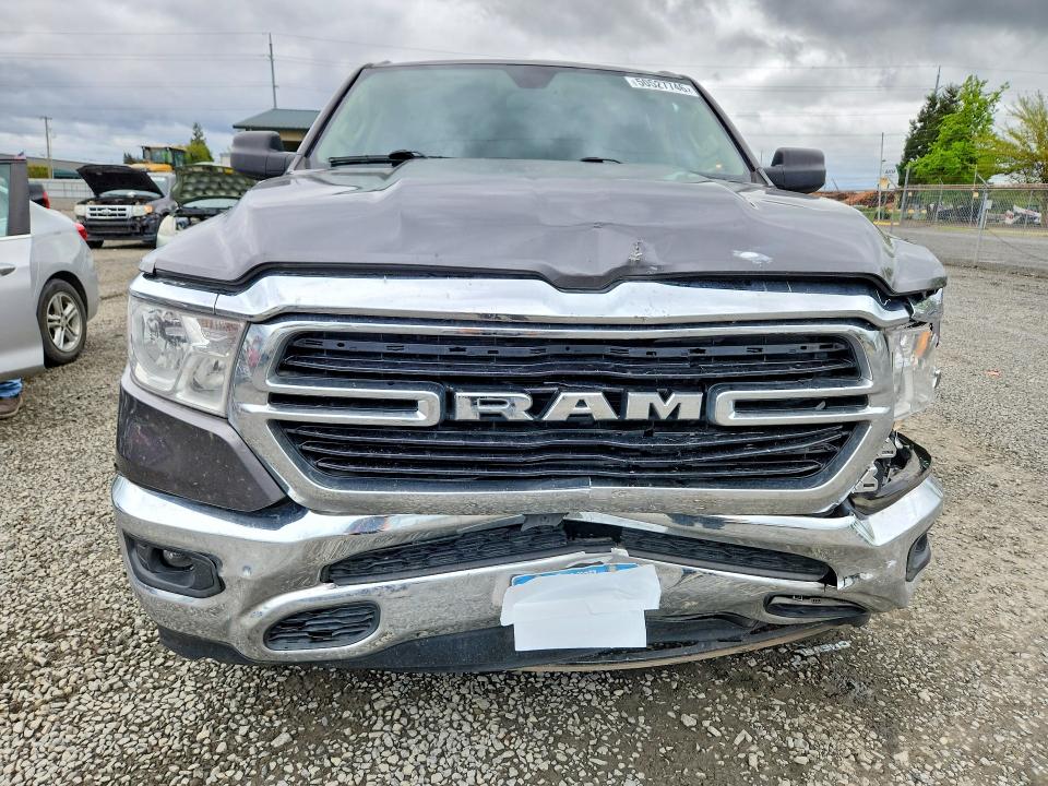 2020 Ram 1500 VIN 1C6RREBG9LN289429 COPART salvage auction — FRONT END, Or - Salvage Title Certificate, sold $7,500 on 2026-08-04 (photo 5)