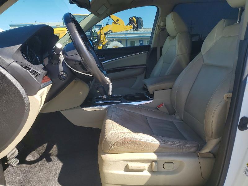 2014 Acura Mdx VIN 5FRYD4H47EB042873 COPART salvage auction — FRONT END, Ok - Certificate Of Title, sold $3,150 on 2026-07-24 (photo 7)