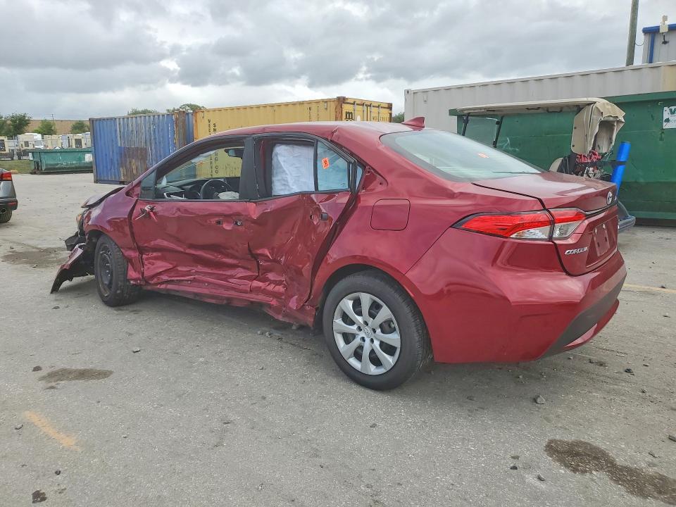 2022 Toyota Corolla VIN 5YFEPMAE7NP324577 COPART salvage auction — SIDE, Fl - Certificate Of Destruction, sold $2,800 on 2026-07-02 (photo 2)