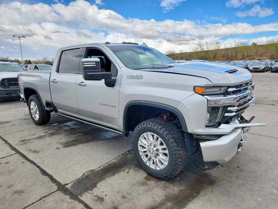 2022 Chevrolet Silverado VIN 1GC4YVEYXNF100987 COPART salvage auction — FRONT END, Co - Public - Salvage Title, sold $14,100 on 2026-07-29 (photo 4)