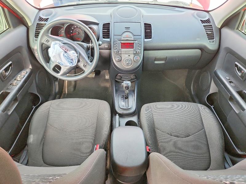 2010 Kia Soul VIN KNDJT2A26A7069758 COPART salvage auction — FRONT END, Tx - Salvage Vehicle Title, sold $275 on 2026-07-24 (photo 8)