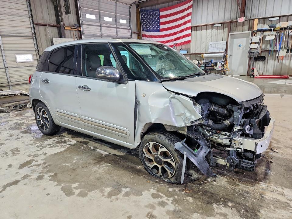 2014 Fiat 500 VIN ZFBCFACH8EZ009330 COPART salvage auction — FRONT END, Mo - Salvage Certificate Of Title, sold $100 on 2026-07-13 (photo 4)