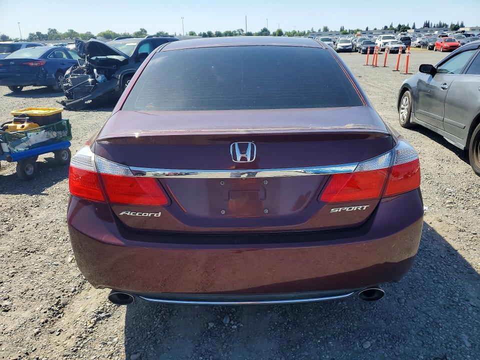 2015 Honda Accord VIN 1HGCR2F59FA055150 COPART salvage auction — FRONT END, Salvage Title, sold $2,500 on 2026-07-09 (photo 6)