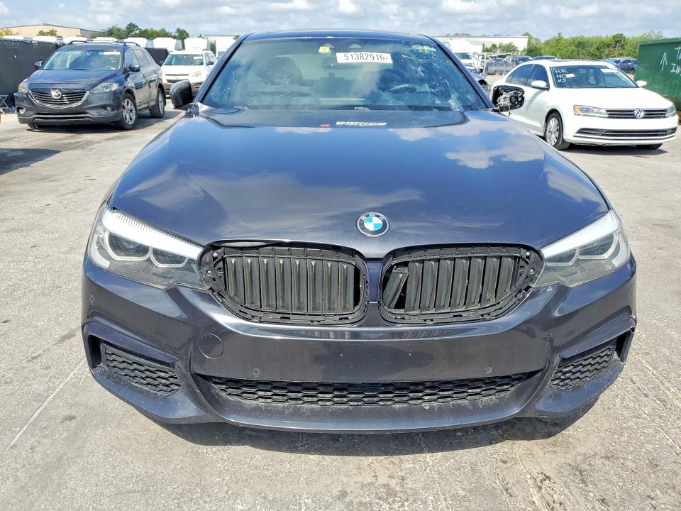 2019 BMW 5er VIN WBAJE5C59KWW39355 COPART salvage auction — WATER/FLOOD, Fl - Certificate Of Title (P), sold $8,900 on 2026-07-30 (photo 5)