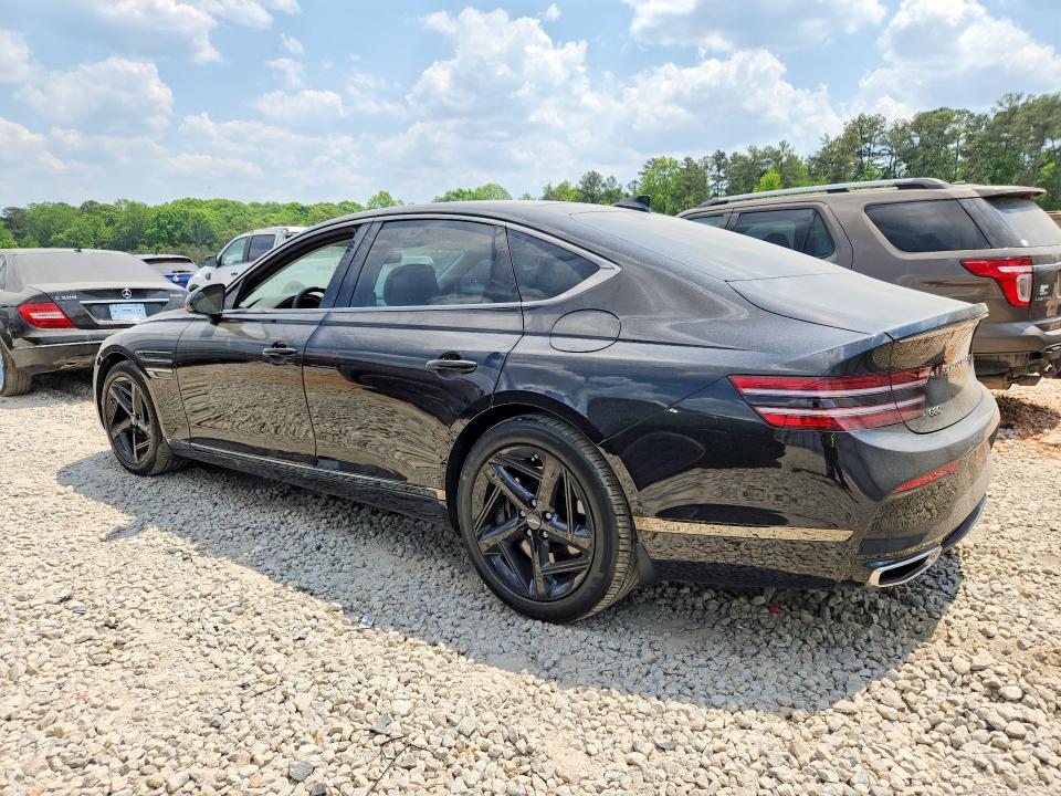 2024 Genesis G80 VIN KMTGB4SD7RU221635 COPART salvage auction — FRONT END, GA - CERT OF TITLE-SALVAGE, sold $17,000 on 2026-07-09 (photo 2)