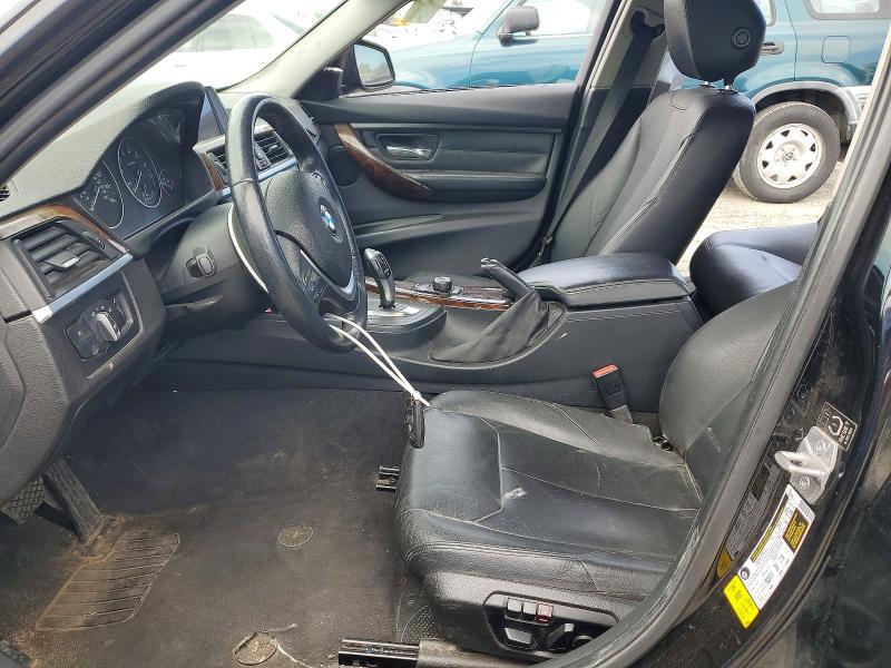 2014 BMW 3 series VIN WBA3C1G56ENR50026 COPART salvage auction — SIDE, Ca - Salvage Certificate, sold $15 on 2026-07-30 (photo 7)