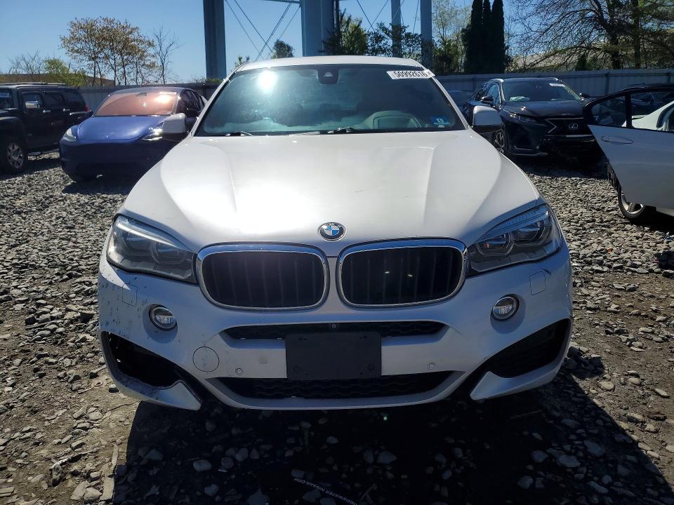 2015 BMW X6 VIN 5UXKU2C55F0F95390 COPART salvage auction — FRONT END, Nj - Cert Of Title-Salvage, sold $6,700 on 2026-07-13 (photo 5)