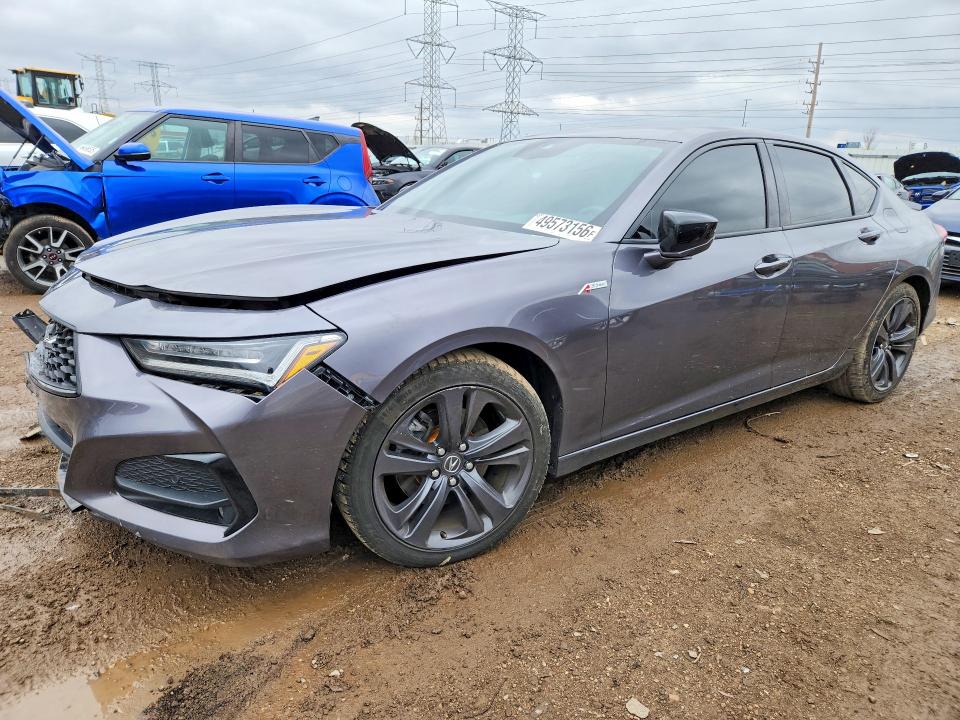 2021 Acura Tlx VIN 19UUB5F50MA015689 — COPART salvage auction photo