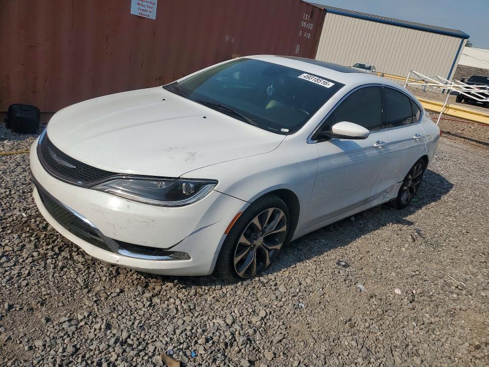 2015 Chrysler VIN 1C3CCCCGXFN662067 COPART salvage auction — REAR END, Al - Certificate Of Title, sold $350 on 2026-07-21 (photo 1)
