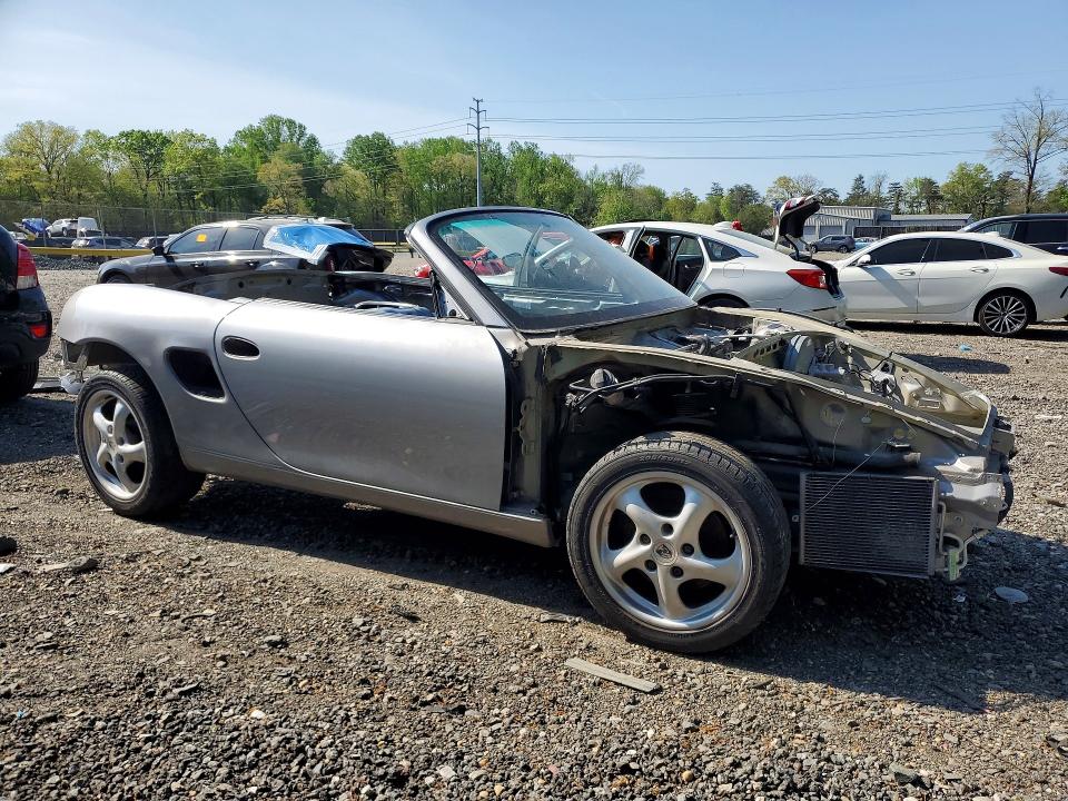 2004 Porsche Boxster VIN WP0CB29844U661704 COPART salvage auction — STRIPPED, Md - Parts Only-No Title Letter, sold $200 on 2026-07-31 (photo 4)