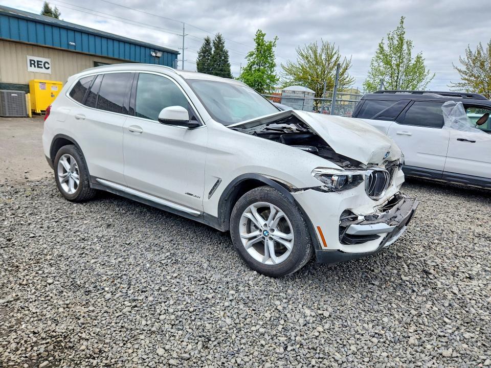 2018 BMW X3 VIN 5UXTR9C54JLC78691 COPART salvage auction — FRONT END, Or - Salvage Title Certificate, sold $5,800 on 2026-07-21 (photo 4)